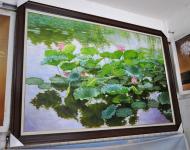 5栩栩如生的荷花，功力還不錯(cuò)