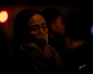 2017年1月3日，上海市區(qū)，一名戴著厚重口罩的女子。攝影：Aly Song