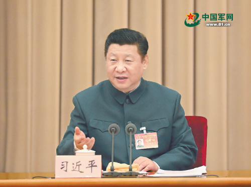 中央軍委軍隊規(guī)模結構和力量編成改革工作會議于2016年12月2日至3日在京舉行。中共中央總書記、國家主席、中央軍委主席、中央軍委深化國防和軍隊改革領導小組組長習近平出席會議并發(fā)表重要講話。解放軍報記者 周朝榮 攝