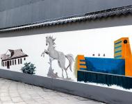 一幅圖向我們展示駐馬店市的歷史變遷，使群眾更直觀地了解到駐馬店市的發(fā)展。