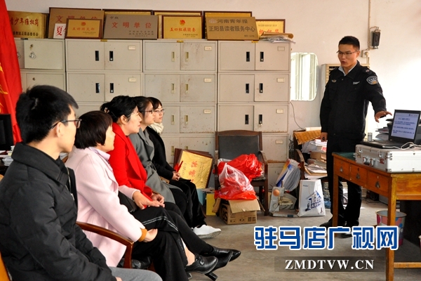 正陽縣總工會(huì)開展消防安全講座