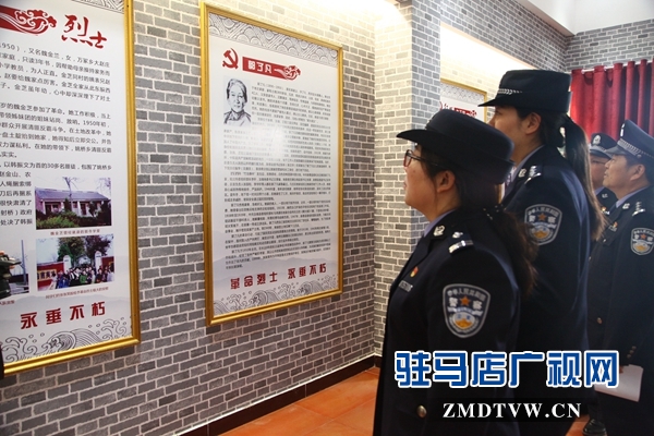 平輿縣公安局組織開展祭奠革命英烈活動(dòng)