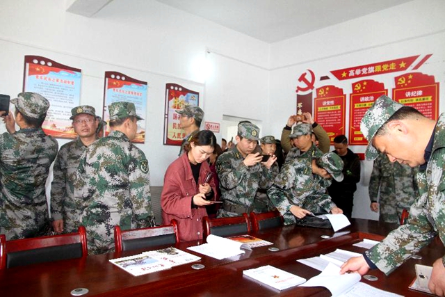 驛城區(qū)人武部召開民兵組織建設(shè)現(xiàn)場會(huì)