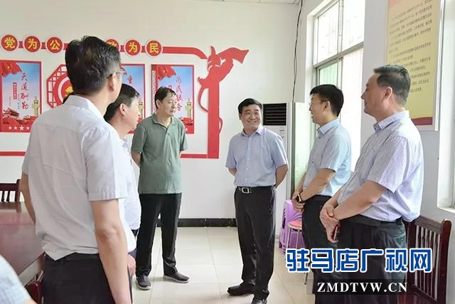 省衛(wèi)健委調研組到上蔡調研醫(yī)共體建設和扶貧工作