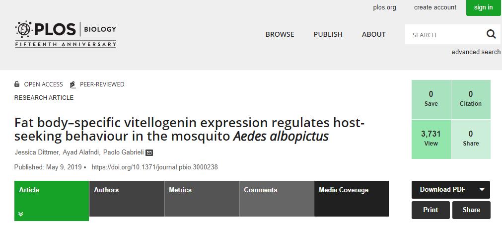 屋子里放一杯糖水真能驅(qū)蚊，科學(xué)家發(fā)現(xiàn)不讓蚊子咬你的秘密 