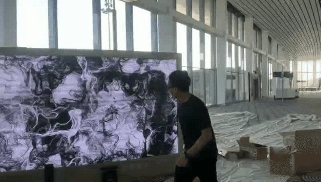 不只有黑科技！大興機(jī)場(chǎng)還是個(gè)“藝術(shù)博物館”