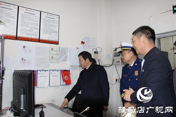 郭淵看望慰問(wèn)一線(xiàn)交通民警并開(kāi)展消防安全檢查