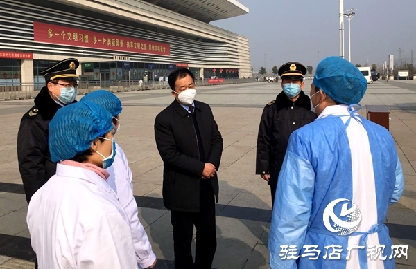 駐馬店市衛(wèi)生計生監(jiān)督局對重點場所新型冠狀病毒疫情防控工作進行督導(dǎo)