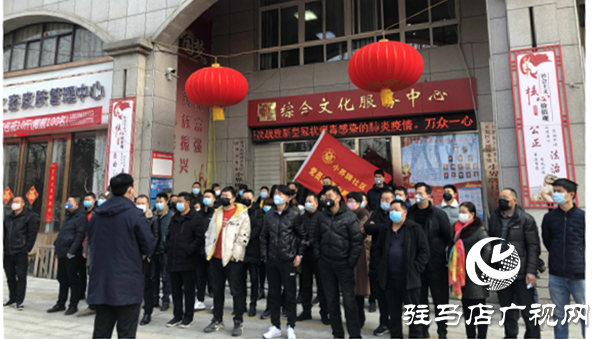 小界牌社區(qū)黨員志愿者積極參與情防控工作
