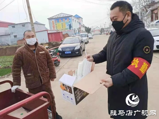 上蔡縣愛(ài)心人士接力捐贈(zèng)共抗疫情