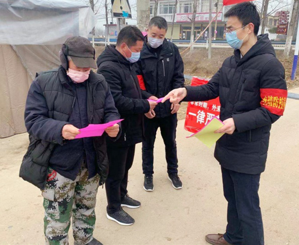 黨有號召，團有行動 團市委機關(guān)黨員走上防疫第一線