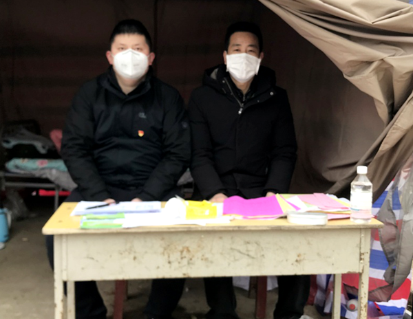 黨有號召，團有行動 團市委機關(guān)黨員走上防疫第一線