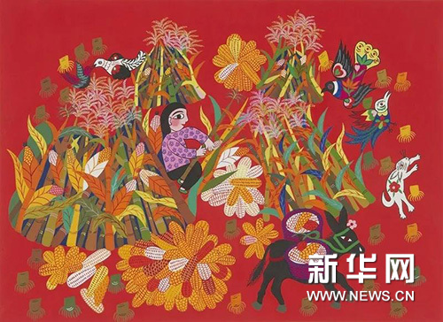 【防控疫情 線上展覽一】陜西省美術(shù)博物館藏安塞農(nóng)民畫(huà)作品展