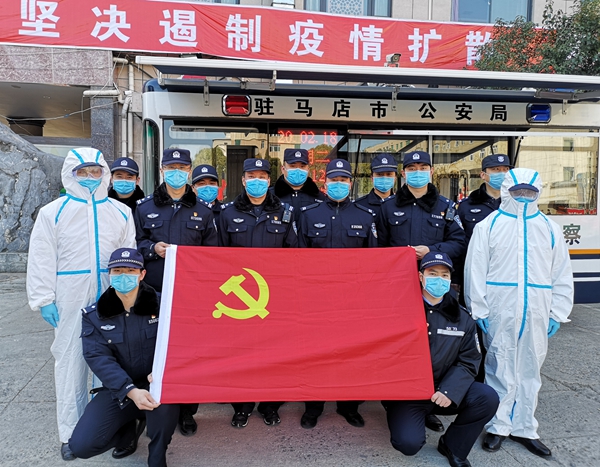 老街派出所成立黨員突擊隊(duì) 讓黨旗在抗疫最前線飄揚(yáng)