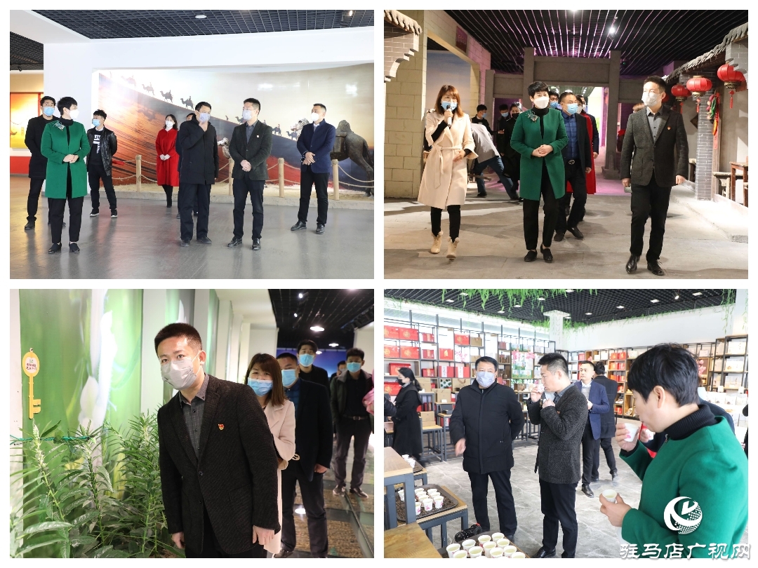 駐馬店市企業(yè)家協(xié)會調(diào)研藍(lán)天芝麻小鎮(zhèn)復(fù)工復(fù)產(chǎn)情況，帶來了“娘家人”關(guān)心與問候
