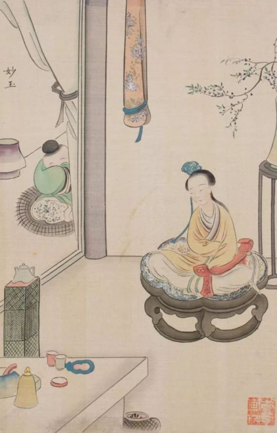 清朝人眼中的“金陵十二釵”美成什么樣？國博收藏的這套圖冊(cè)告訴你