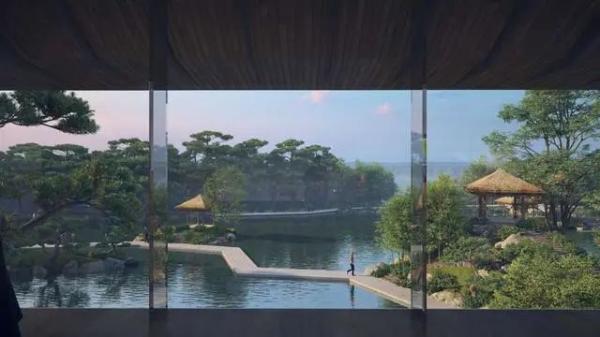 張大千藝術(shù)博物館以“八德園”為藍(lán)本，預(yù)計(jì)明年9月完工 