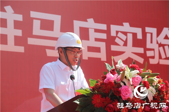 駐馬店實驗小學(xué)（西校區(qū)）封頂 確保能夠于9月份順利竣工