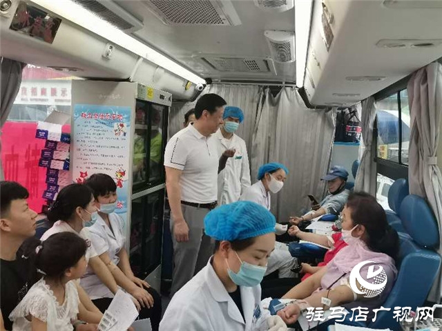 世界獻(xiàn)血者日：大駐馬563人“擼袖”獻(xiàn)血201400毫升
