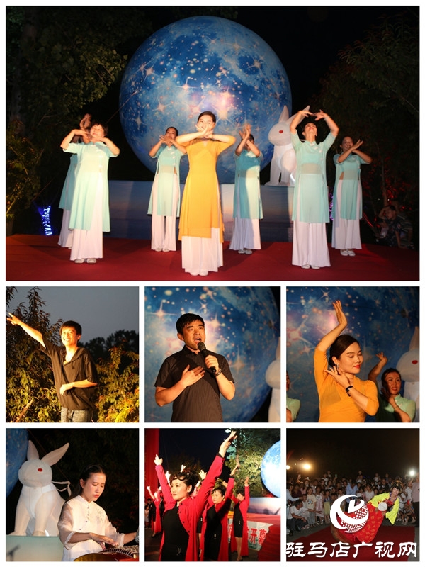 平輿藍(lán)天芝麻小鎮(zhèn)荷塘月色600畝荷花競(jìng)相開放成游客絕佳夜游打卡地