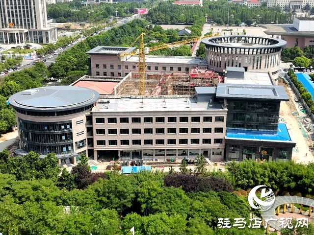 駐馬店工人文化宮改擴(kuò)建工程施工正酣 預(yù)計(jì)10月份向公眾開(kāi)放