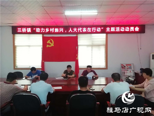 汝南縣三橋鎮(zhèn)落實“助力鄉(xiāng)村振興、人大代表在行動”主題活動精神