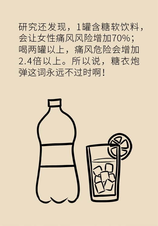 這種甜蜜好喝的東西，卻是痛風(fēng)反復(fù)發(fā)作的真兇