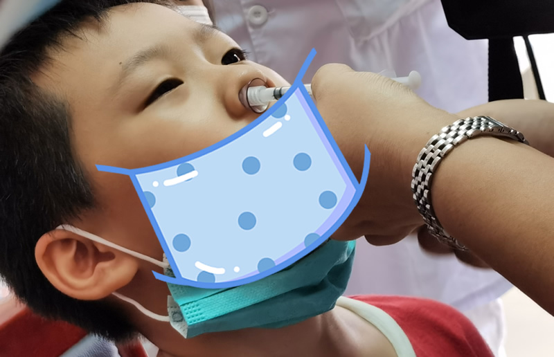 不打針也能防流感？這是真的！國內(nèi)首支鼻噴流感疫苗在河南接種