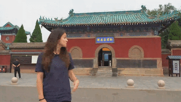 外國小姐姐看黃河丨第二集：“黃河故宮”嘉應(yīng)觀