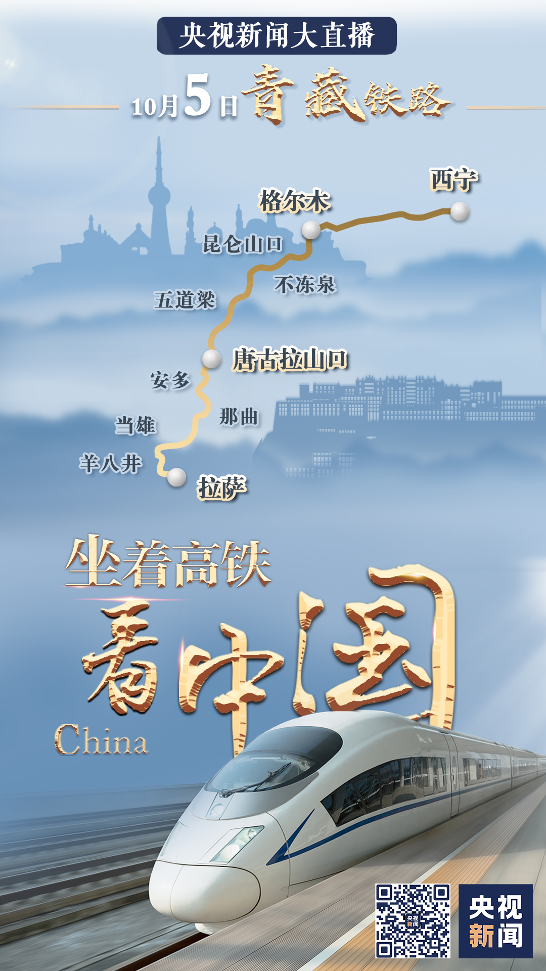祖國那么大，我們都想去看看！八天八線，坐著高鐵看中國