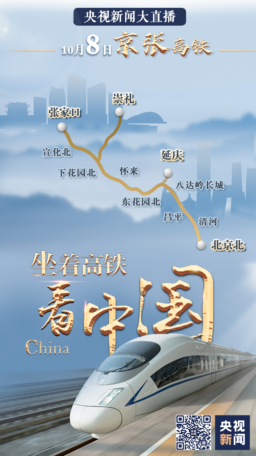 祖國那么大，我們都想去看看！八天八線，坐著高鐵看中國