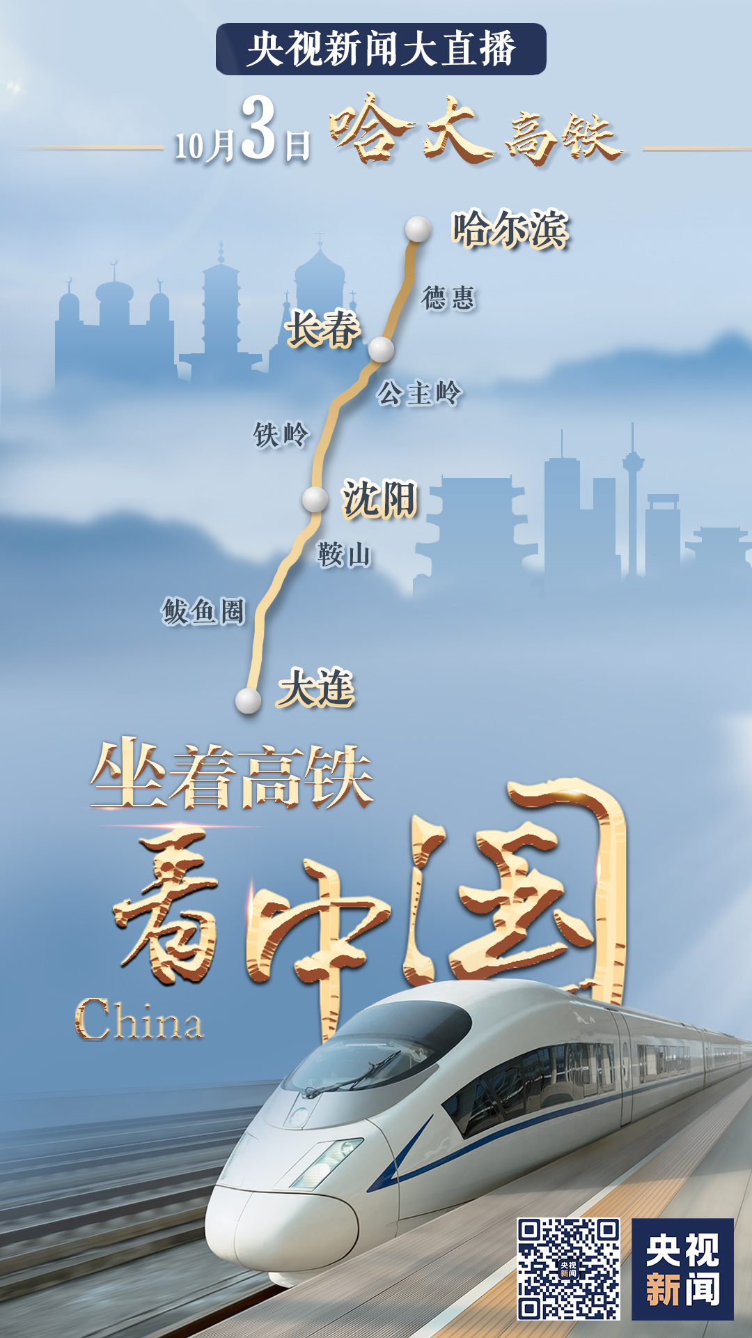 祖國那么大，我們都想去看看！八天八線，坐著高鐵看中國