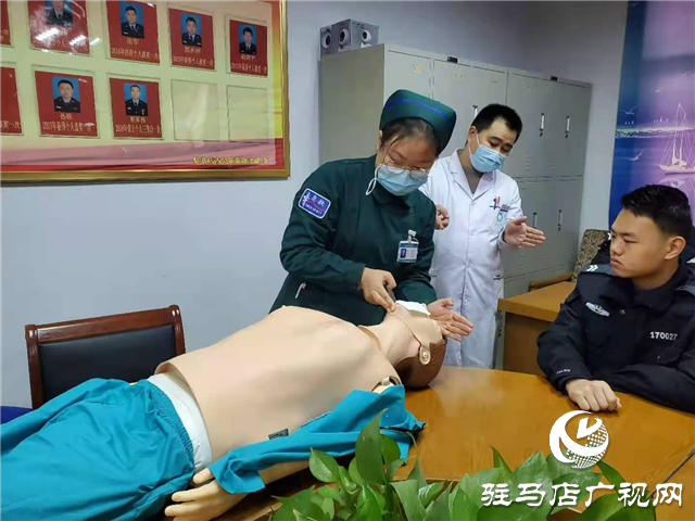 駐馬店市交警支隊(duì)聯(lián)合醫(yī)院開(kāi)展&ldquo;四位一體&rdquo;應(yīng)急救援培訓(xùn)