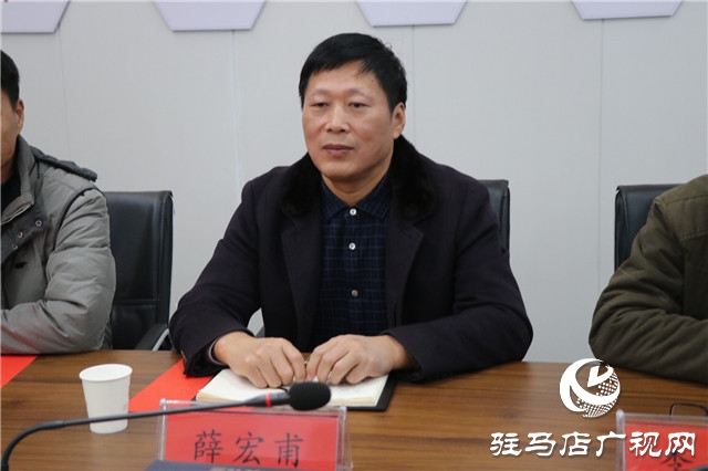 漯河市廣播電視臺(tái)到駐馬店廣播電視臺(tái)參觀、學(xué)習(xí)、交流