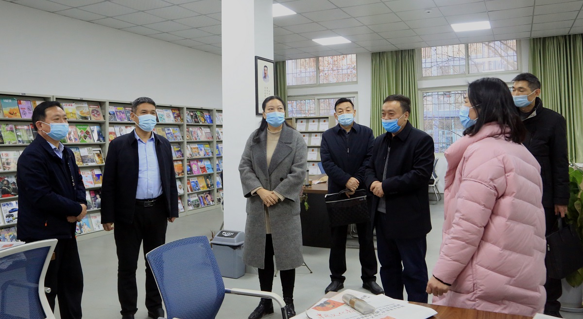 駐馬店市驛城區(qū)委常委、宣傳部長張德武調(diào)研文化工作