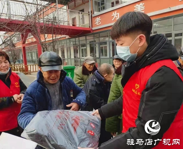 西平縣柏城街道：關愛孤寡老人 寒冬送溫暖