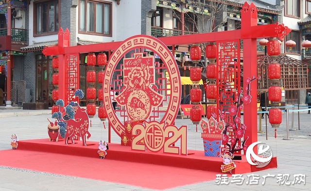 駐馬店：張燈結彩年味濃 年貨市場迎春忙