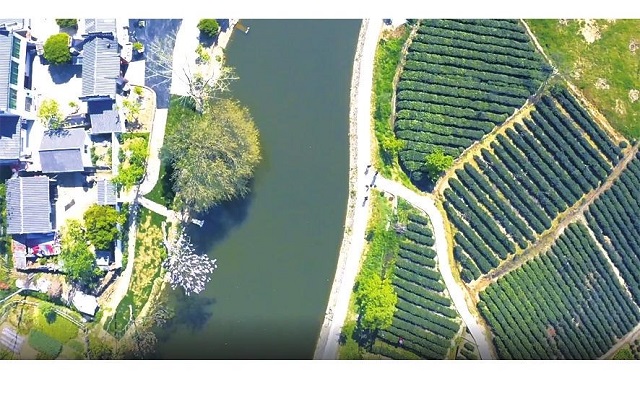 《山海經(jīng)》中亮過(guò)相的樓畈村： 登一座山頭，看遍信陽(yáng)山水和市容