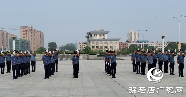 正陽縣交通運(yùn)輸執(zhí)法局開展軍訓(xùn)會操評比活動(dòng)