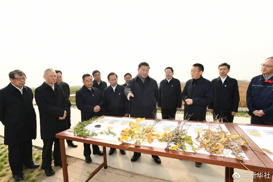 習(xí)近平繼續(xù)在東營(yíng)考察調(diào)研