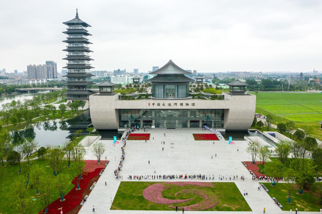 奮進(jìn)新征程 建功新時(shí)代·偉大變革丨看，運(yùn)河原點(diǎn)最美“天際風(fēng)景線”