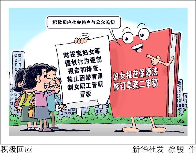 婦女權(quán)益保障法修訂草案二審稿：對(duì)拐賣婦女等侵權(quán)行為強(qiáng)制報(bào)告和排查，禁止因婚育限制女職工晉職晉級(jí)