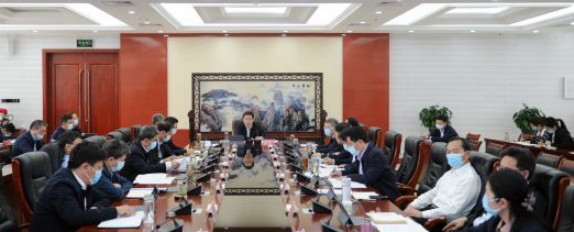 李躍勇主持召開駐馬店市政府常務會議