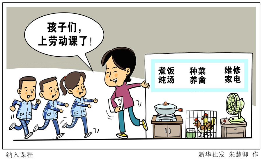 孩子們，上勞動課了！&mdash;&mdash;聚焦中小學(xué)新版勞動課幾個關(guān)注點