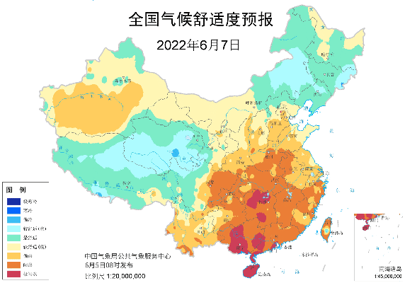 2022全國高考天氣地圖出爐 河南等地或遭高溫“烤驗(yàn)”