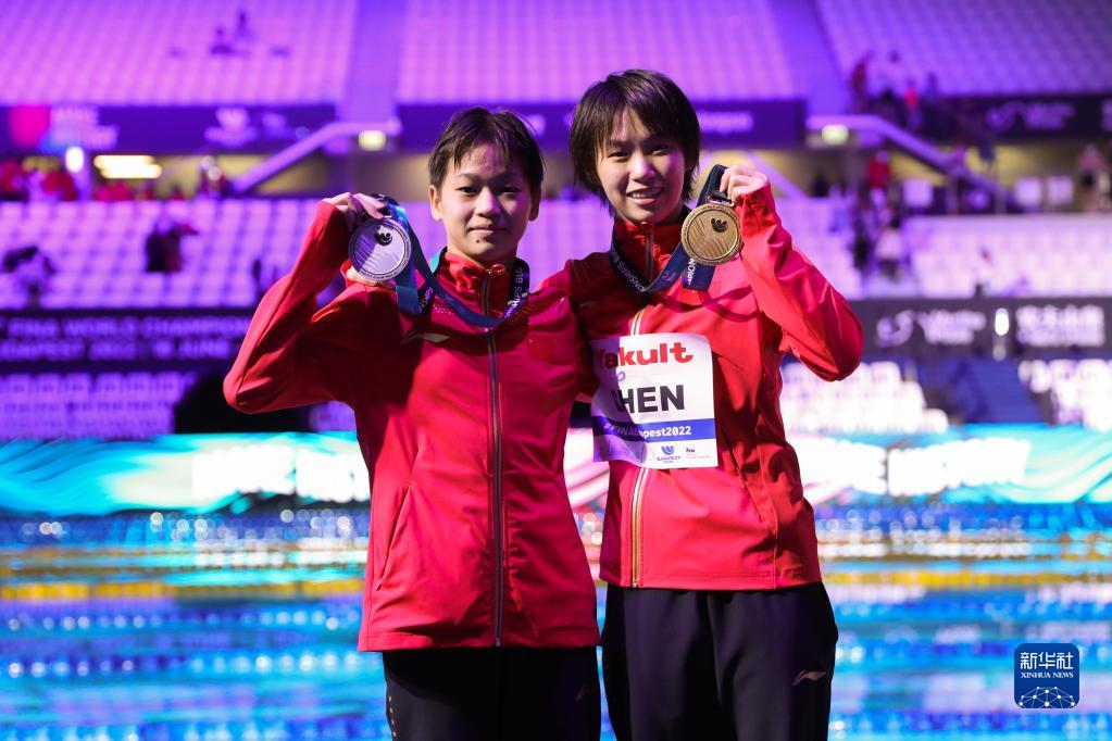 跳水——陳芋汐、全紅嬋包攬女子十米臺冠亞軍