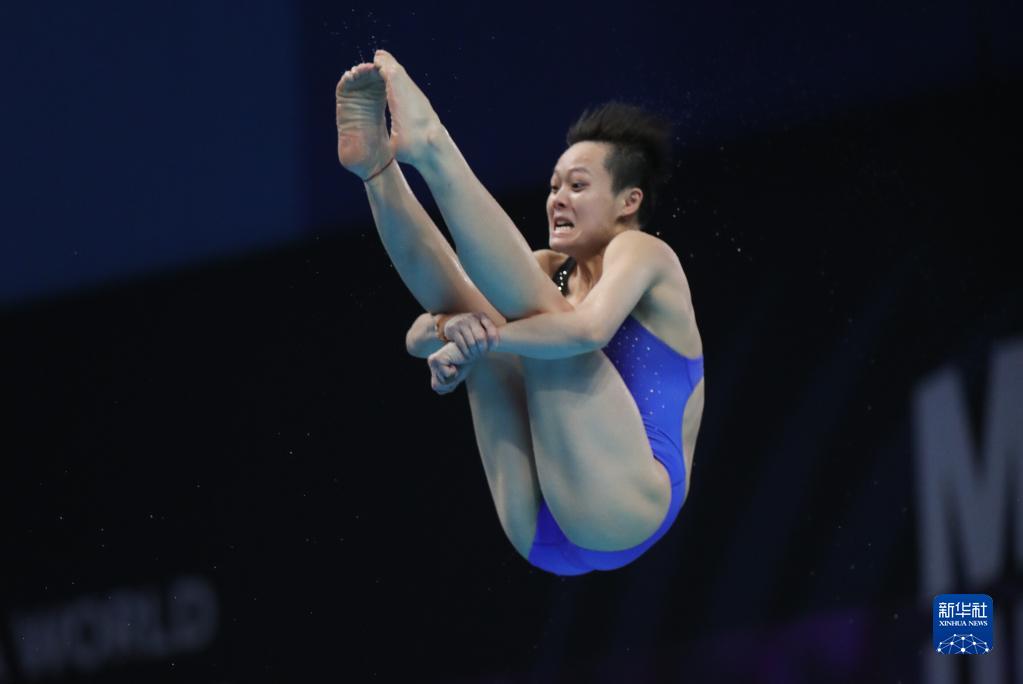 跳水——陳藝文奪得女子3米板冠軍