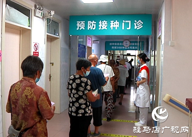 驛城區(qū)順河社區(qū)衛(wèi)生服務中心：全力做好新冠疫苗加強針接種工作
