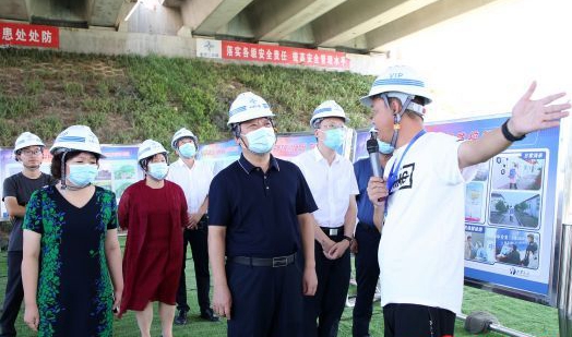 鮑常勇到汝南縣上蔡縣調(diào)研高速公路項目建設(shè)工作