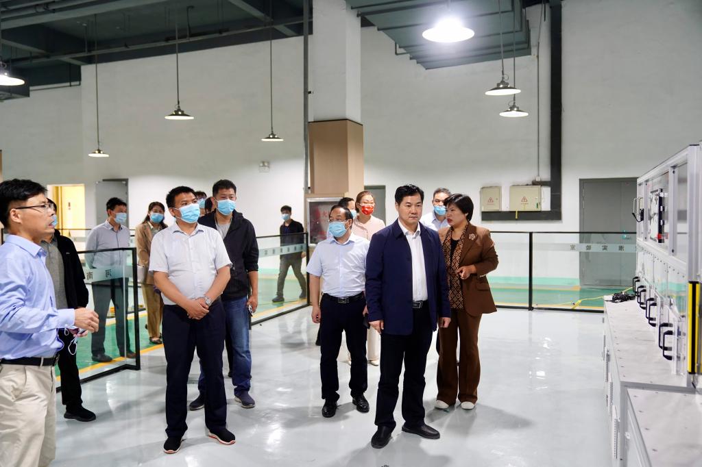 駐馬店職業(yè)技術(shù)學(xué)院考察團(tuán)深入調(diào)研科技產(chǎn)業(yè)學(xué)院暨河南省黃淮實(shí)驗(yàn)室建設(shè)情況